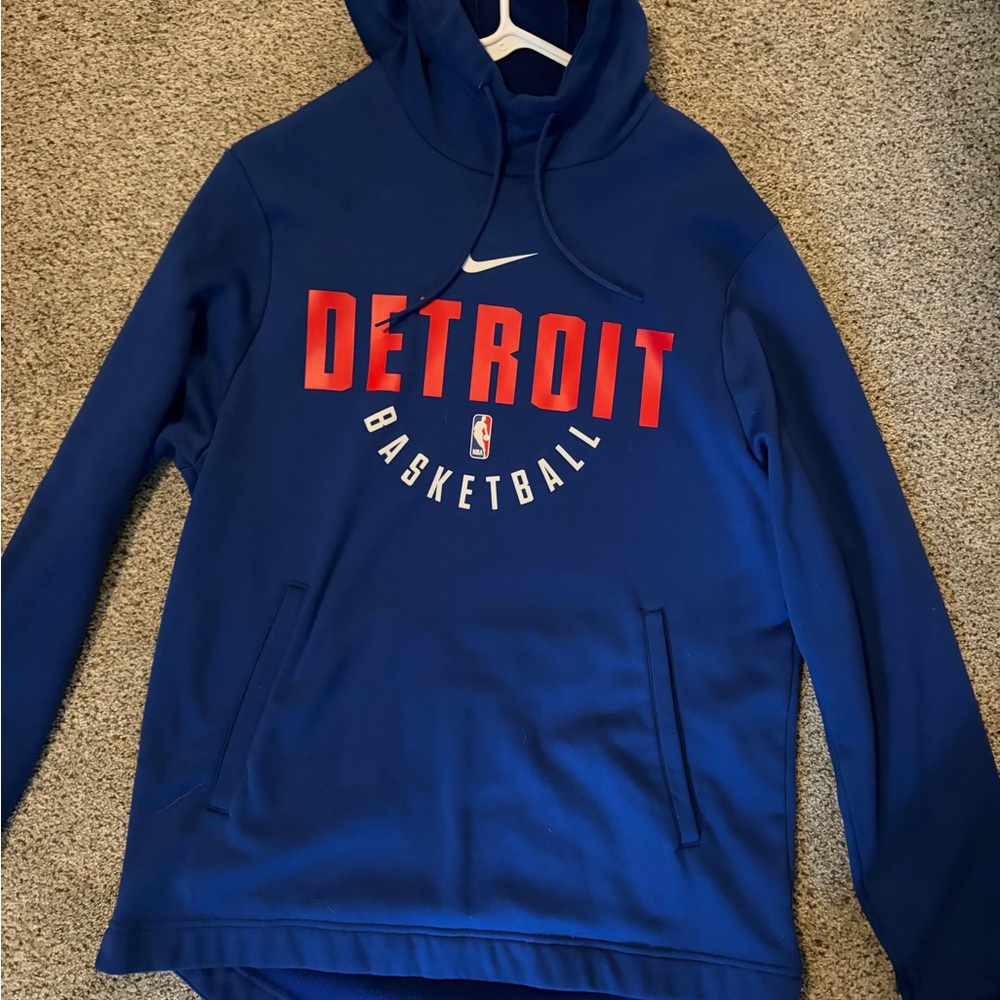 Nike Blue Basketball Hoodie